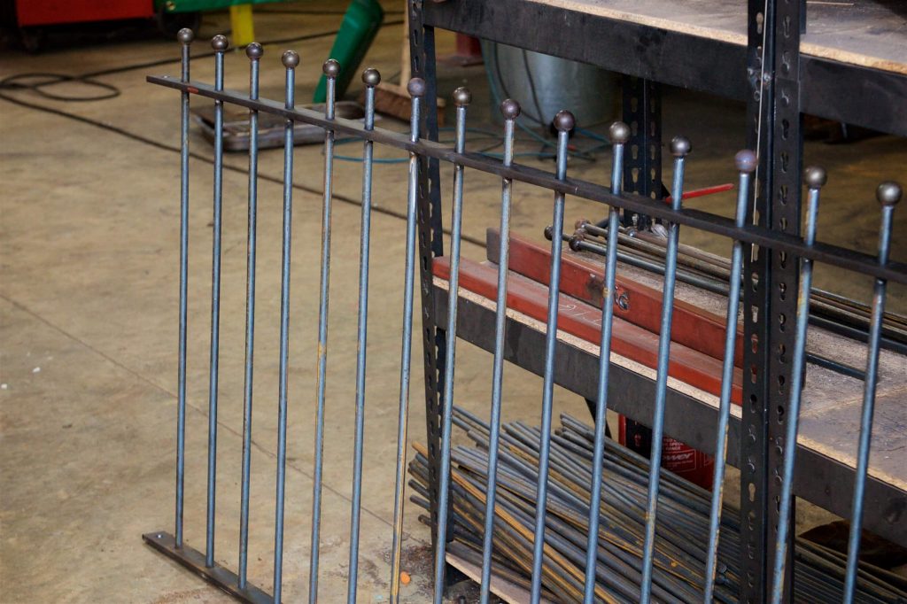Galvanised railings and gates made to order in Devon